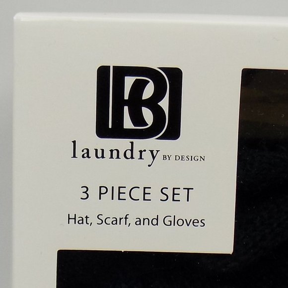 Laundry by Design Hat Scarf and Gloves 3 Piece Set - Picture 2 of 6